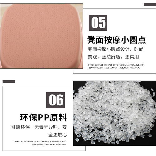 加厚塑料凳子家用板凳高凳時尚簡約客廳餐桌塑膠椅經(jīng)濟(jì)型膠凳椅子